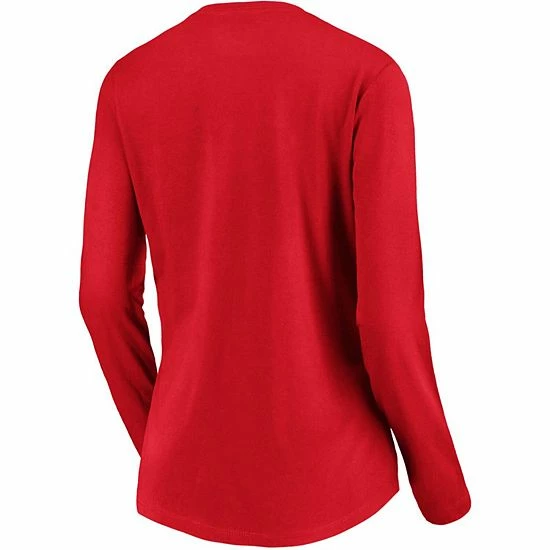 Women's Fanatics Branded Red Los Angeles Angels Core Live For It V-Neck Long Sleeve T-Shirt Women's Fanatics Branded Red Los Angeles Angels Core Live For It V-Neck Long Sleeve T-Shirt -Metaverse shop unnamed file 12067