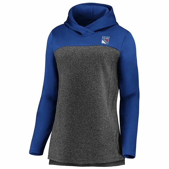 Women's Fanatics Branded Heathered Charcoal/Blue New York Rangers Chiller Fleece Pullover Hoodie Women's Fanatics Branded Heathered Charcoal/Blue New York Rangers Chiller Fleece Pullover Hoodie -Metaverse shop unnamed file 12095