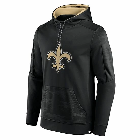 Men's Fanatics Branded Black New Orleans Saints On The Ball Pullover Hoodie Men's Fanatics Branded Black New Orleans Saints On The Ball Pullover Hoodie -Metaverse shop unnamed file 12110