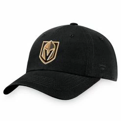Men's Fanatics Branded Black Vegas Golden Knights Team Unstructured Adjustable Hat