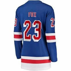 Women's Fanatics Branded Adam Fox Blue New York Rangers Home Premier Breakaway Player Jersey -Metaverse shop unnamed file 12233