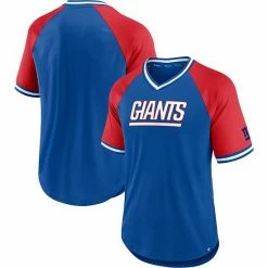 Men's Fanatics Branded Royal/Red New York Giants Second Wind Raglan V-Neck T-Shirt 3 Men's Fanatics Branded Royal/Red New York Giants Second Wind Raglan V-Neck T-Shirt -Metaverse shop unnamed file 12239