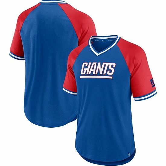 Men's Fanatics Branded Royal/Red New York Giants Second Wind Raglan V-Neck T-Shirt Men's Fanatics Branded Royal/Red New York Giants Second Wind Raglan V-Neck T-Shirt -Metaverse shop unnamed file 12239