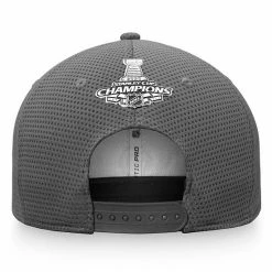 Men's Fanatics Branded White/Gray Tampa Bay Lightning 2020 NHL Stanley Cup Champs Banner Snapback Hat -Metaverse shop unnamed file 12267