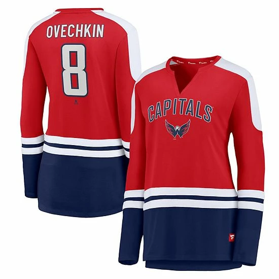 Women's Fanatics Branded Alexander Ovechkin Red/Navy Washington Capitals Power Player Long Sleeve Notch Neck T-Shirt Women's Fanatics Branded Alexander Ovechkin Red/Navy Washington Capitals Power Player Long Sleeve Notch Neck T-Shirt -Metaverse shop unnamed file 12275
