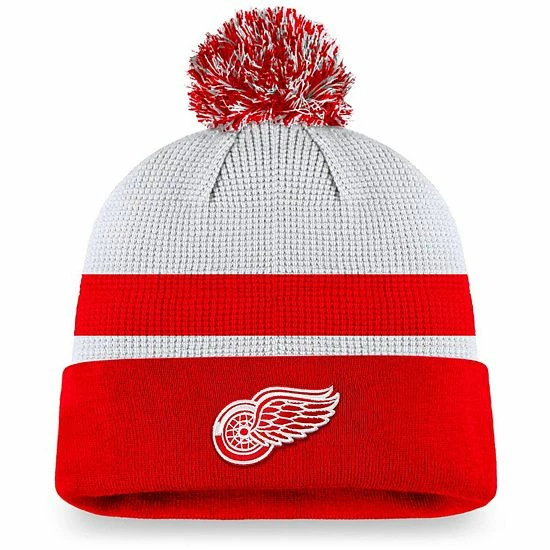 Men's Fanatics Branded White/Red Detroit Red Wings Authentic Pro Draft Cuffed Knit Hat with Pom Men's Fanatics Branded White/Red Detroit Red Wings Authentic Pro Draft Cuffed Knit Hat With Pom -Metaverse shop unnamed file 12284