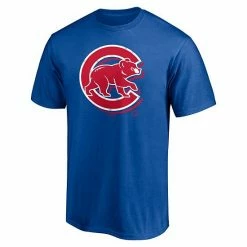 Men's Fanatics Branded Royal Chicago Cubs Red White And Team Logo T-Shirt -Metaverse shop unnamed file 1229