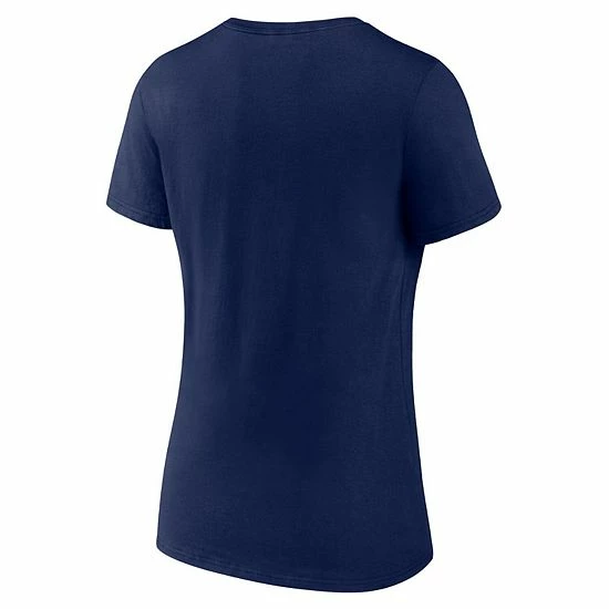 Women's Fanatics Branded Navy Minnesota Twins One & Only V-Neck T-Shirt 6 Women's Fanatics Branded Navy Minnesota Twins One & Only V-Neck T-Shirt - Image 4