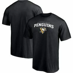 Men's Fanatics Branded Black Pittsburgh Penguins Team Logo Lockup T-Shirt 3 Men's Fanatics Branded Black Pittsburgh Penguins Team Logo Lockup T-Shirt -Metaverse shop unnamed file 1232