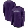 Men's Fanatics Branded Purple/Black Baltimore Ravens Square Off Long Sleeve T-Shirt -Metaverse shop unnamed file 12394