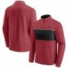 Men's Fanatics Branded Cardinal/Black Arizona Cardinals Block Party Quarter-Zip Jacket -Metaverse shop unnamed file 12414