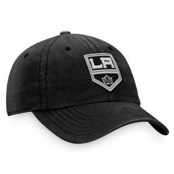 Men's Fanatics Branded Black Los Angeles Kings Core Primary Logo Adjustable Hat -Metaverse shop unnamed file 12420