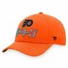 Men's Fanatics Branded Orange Philadelphia Flyers Authentic Pro Team Locker Room Adjustable Hat
