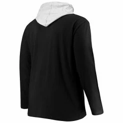 Men's Fanatics Branded Black Pittsburgh Steelers Big & Tall Logo Hoodie Long Sleeve T-Shirt -Metaverse shop unnamed file 12500