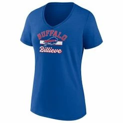 Women's Fanatics Branded Royal Buffalo Bills Slogan V-Neck T-Shirt -Metaverse shop unnamed file 12547