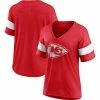Women's Fanatics Branded Heather Red Kansas City Chiefs Logo Tri-Blend V-Neck T-Shirt 1 Women's Fanatics Branded Heather Red Kansas City Chiefs Logo Tri-Blend V-Neck T-Shirt -Metaverse shop unnamed file 12611