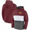 Men's Fanatics Branded Maroon Minnesota Golden Gophers Victory On Raglan Quarter-Zip Hoodie -Metaverse shop unnamed file 12647