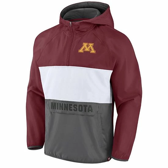 Men's Fanatics Branded Maroon Minnesota Golden Gophers Victory On Raglan Quarter-Zip Hoodie Men's Fanatics Branded Maroon Minnesota Golden Gophers Victory On Raglan Quarter-Zip Hoodie -Metaverse shop unnamed file 12649