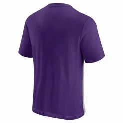 Men's Fanatics Branded Purple/Heathered Gray Minnesota Vikings Colorblock T-Shirt 5 Men's Fanatics Branded Purple/Heathered Gray Minnesota Vikings Colorblock T-Shirt -Metaverse shop unnamed file 1265