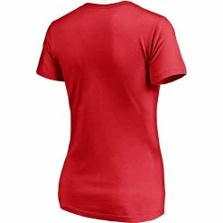 Women's Fanatics Branded Red Boston Red Sox Depth Chart V-Neck T-Shirt -Metaverse shop unnamed file 12663