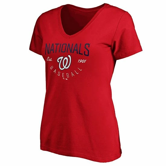 Women's Fanatics Branded Red Washington Nationals Live For It V-Neck T-Shirt Women's Fanatics Branded Red Washington Nationals Live For It V-Neck T-Shirt -Metaverse shop unnamed file 12675