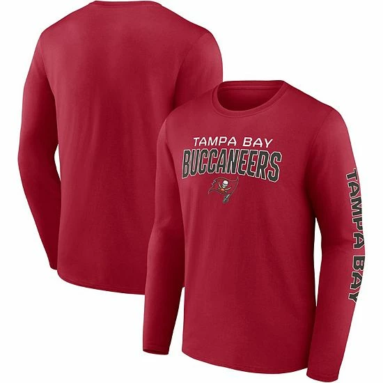 Men's Fanatics Branded Red Tampa Bay Buccaneers Go the Distance Long Sleeve T-Shirt Men's Fanatics Branded Red Tampa Bay Buccaneers Go The Distance Long Sleeve T-Shirt -Metaverse shop unnamed file 12701