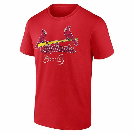 Men's Fanatics Branded Yadier Molina Red St. Louis Cardinals Player Name & Number T-Shirt Men's Fanatics Branded Yadier Molina Red St. Louis Cardinals Player Name & Number T-Shirt -Metaverse shop unnamed file 12711
