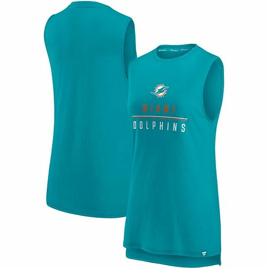 Women's Fanatics Branded Aqua Miami Dolphins True Contender Tank Top Women's Fanatics Branded Aqua Miami Dolphins True Contender Tank Top -Metaverse shop unnamed file 12717