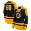 Women's Fanatics Branded David Pastrnak Black/Gold Boston Bruins Lace-Up Raglan Sweatshirt 1 Women's Fanatics Branded David Pastrnak Black/Gold Boston Bruins Lace-Up Raglan Sweatshirt -Metaverse shop unnamed file 12733