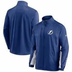 Men's Fanatics Branded Blue Tampa Bay Lightning Authentic Pro Locker Room Rinkside Full-Zip Jacket -Metaverse shop unnamed file 12745