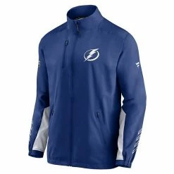 Men's Fanatics Branded Blue Tampa Bay Lightning Authentic Pro Locker Room Rinkside Full-Zip Jacket -Metaverse shop unnamed file 12746