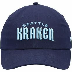 Men's Fanatics Branded Deep Sea Blue Seattle Kraken Wordmark Adjustable Hat 4 Men's Fanatics Branded Deep Sea Blue Seattle Kraken Wordmark Adjustable Hat -Metaverse shop unnamed file 12764