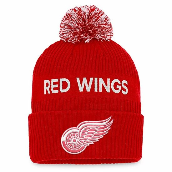 Men's Fanatics Branded Red/White Detroit Red Wings 2022 NHL Draft Authentic Pro Cuffed Knit Hat with Pom Men's Fanatics Branded Red/White Detroit Red Wings 2022 NHL Draft Authentic Pro Cuffed Knit Hat With Pom -Metaverse shop unnamed file 12776