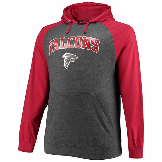 Men's Fanatics Branded Red/Heathered Charcoal Atlanta Falcons Big & Tall Lightweight Raglan Pullover Hoodie Men's Fanatics Branded Red/Heathered Charcoal Atlanta Falcons Big & Tall Lightweight Raglan Pullover Hoodie -Metaverse shop unnamed file 12806