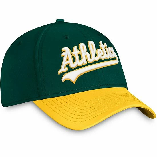 Men's Fanatics Branded Green/Gold Oakland Athletics Core Flex Hat Men's Fanatics Branded Green/Gold Oakland Athletics Core Flex Hat -Metaverse shop unnamed file 12850