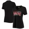 Women's Fanatics Branded Black Ottawa Senators Mascot In Bounds V-Neck T-Shirt -Metaverse shop unnamed file 12878