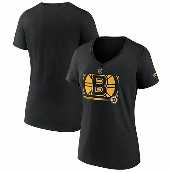 Women's Fanatics Branded Black Boston Bruins Authentic Pro Core Collection Secondary Logo V-Neck T-Shirt Women's Fanatics Branded Black Boston Bruins Authentic Pro Core Collection Secondary Logo V-Neck T-Shirt -Metaverse shop unnamed file 12897