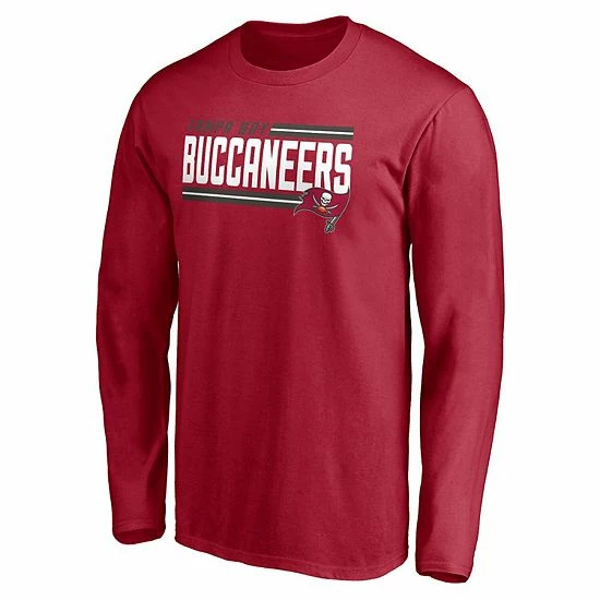 Men's Fanatics Branded Red Tampa Bay Buccaneers On Side Stripe Long Sleeve T-Shirt Men's Fanatics Branded Red Tampa Bay Buccaneers On Side Stripe Long Sleeve T-Shirt -Metaverse shop unnamed file 12918