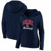 Women's Fanatics Branded Navy Boston Red Sox Victory Script Crossover Neck Pullover Hoodie 1 Women's Fanatics Branded Navy Boston Red Sox Victory Script Crossover Neck Pullover Hoodie -Metaverse shop unnamed file 12930