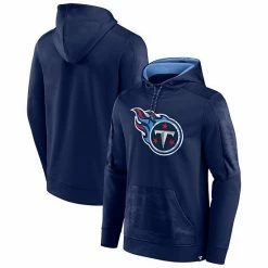 Men's Fanatics Branded Navy Tennessee Titans On The Ball Pullover Hoodie -Metaverse shop unnamed file 12935