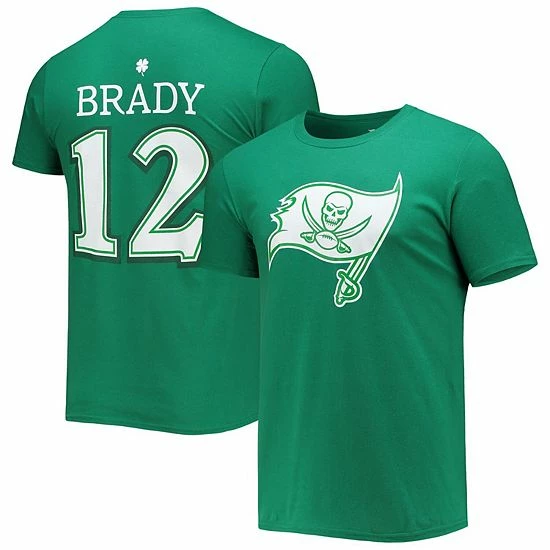 Men's Fanatics Branded Tom Brady Green Tampa Bay Buccaneers St. Patrick's Day Icon Player T-Shirt Men's Fanatics Branded Tom Brady Green Tampa Bay Buccaneers St. Patrick's Day Icon Player T-Shirt -Metaverse shop unnamed file 12947