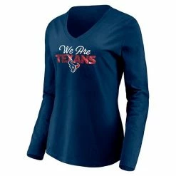 Women's Fanatics Branded Navy Houston Texans Highly Valued Long Sleeve V-Neck T-Shirt 3 Women's Fanatics Branded Navy Houston Texans Highly Valued Long Sleeve V-Neck T-Shirt -Metaverse shop unnamed file 13031