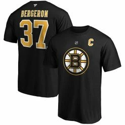 Men's Fanatics Branded Patrice Bergeron Black Boston Bruins Big & Tall Captain Patch Name & Number T-Shirt 3 Men's Fanatics Branded Patrice Bergeron Black Boston Bruins Big & Tall Captain Patch Name & Number T-Shirt -Metaverse shop unnamed file 13052