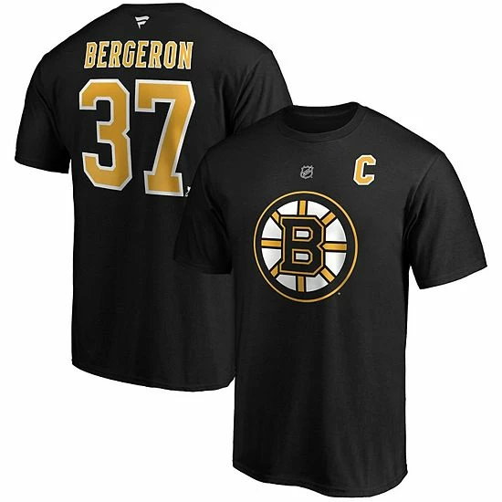 Men's Fanatics Branded Patrice Bergeron Black Boston Bruins Big & Tall Captain Patch Name & Number T-Shirt Men's Fanatics Branded Patrice Bergeron Black Boston Bruins Big & Tall Captain Patch Name & Number T-Shirt -Metaverse shop unnamed file 13052