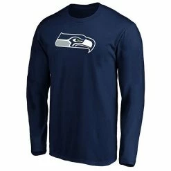 Men's Fanatics Branded College Navy Seattle Seahawks Big & Tall Primary Team Logo Long Sleeve T-Shirt -Metaverse shop unnamed file 13072