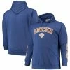 Men's Fanatics Branded Blue New York Knicks Big & Tall Team Wordmark Pullover Hoodie -Metaverse shop unnamed file 13078