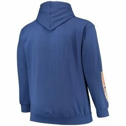 Men's Fanatics Branded Blue New York Knicks Big & Tall Team Wordmark Pullover Hoodie -Metaverse shop unnamed file 13081