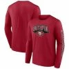 Men's Fanatics Branded Scarlet San Francisco 49ers Hometown Collection Sweep Long Sleeve T-Shirt -Metaverse shop unnamed file 1310