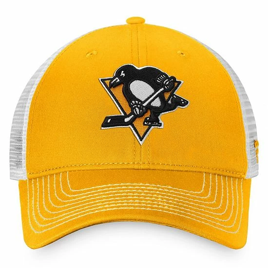 Men's Fanatics Branded Gold Pittsburgh Penguins Core Primary Logo Trucker Snapback Hat Men's Fanatics Branded Gold Pittsburgh Penguins Core Primary Logo Trucker Snapback Hat -Metaverse shop unnamed file 13117
