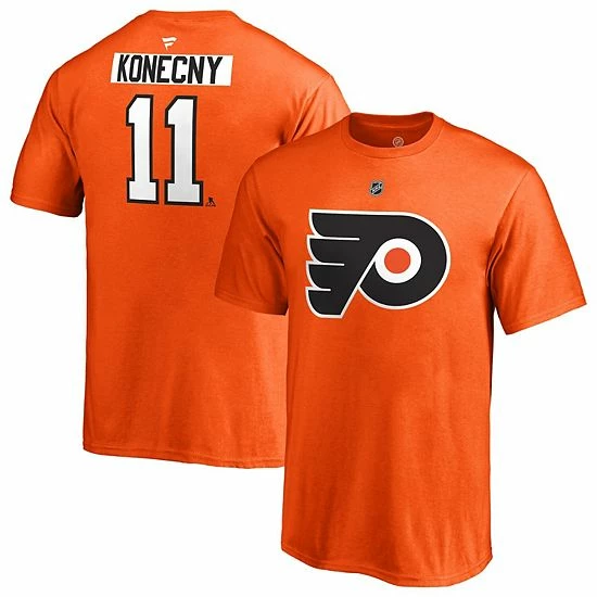 Men's Fanatics Branded Travis Konecny Orange Philadelphia Flyers Authentic Stack Player Name & Number T-Shirt Men's Fanatics Branded Travis Konecny Orange Philadelphia Flyers Authentic Stack Player Name & Number T-Shirt -Metaverse shop unnamed file 13131